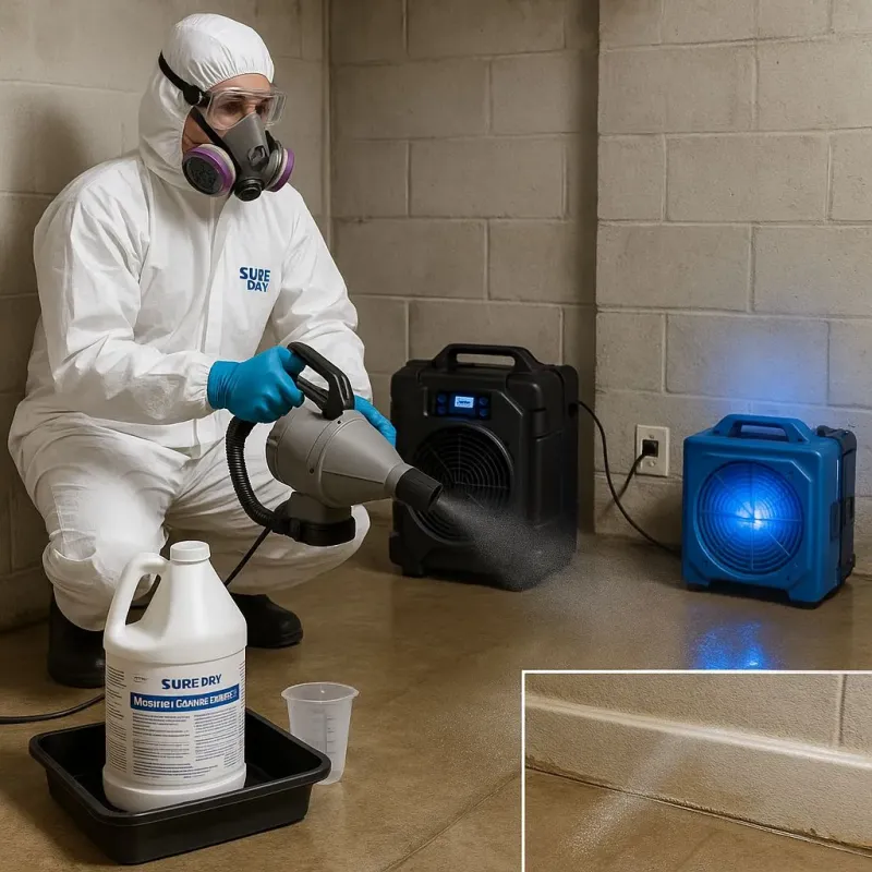 Sanitization and Odor Removal process in Bonne Terre, MO
