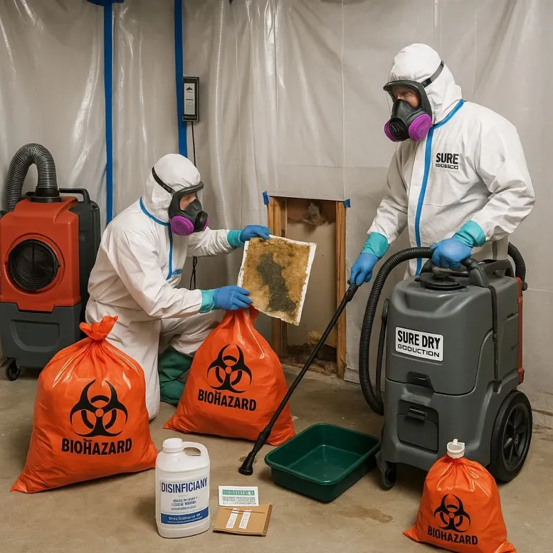 Contaminated Water Handling Protocols process in Bonne Terre, MO